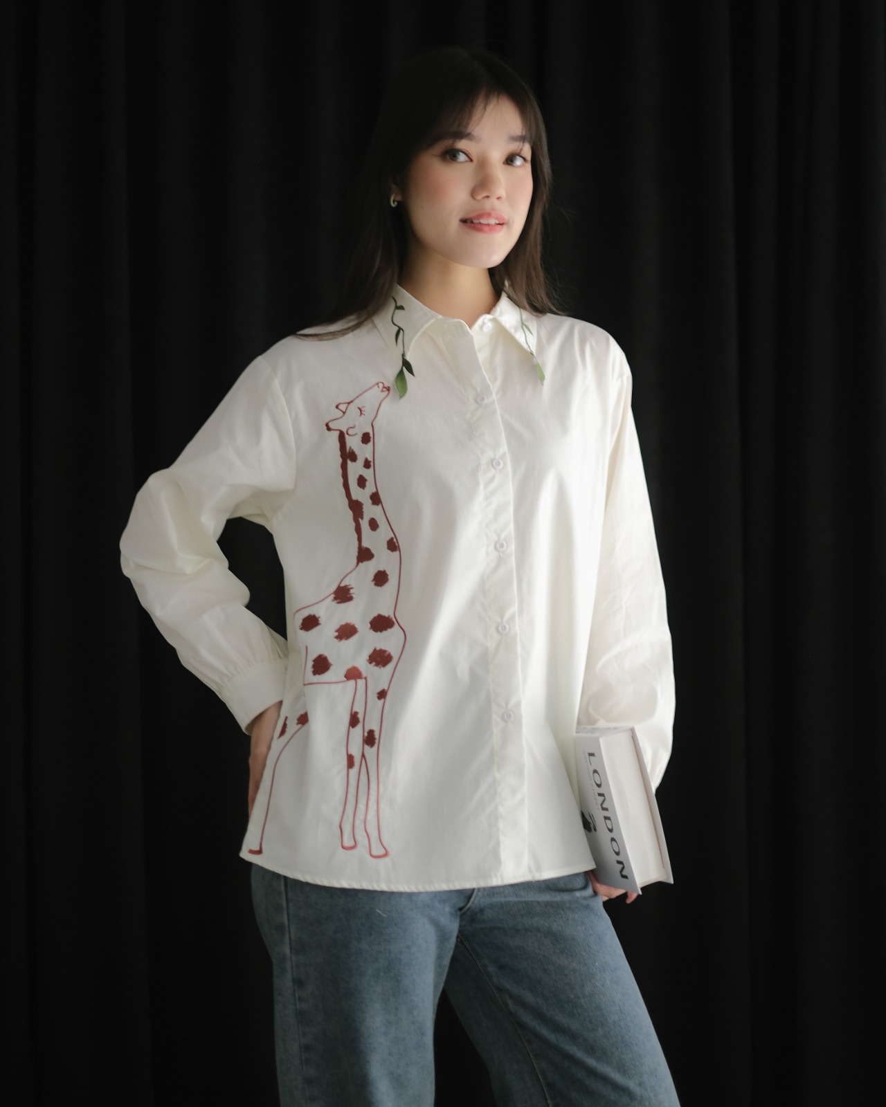 Girafa Shirt Broken White