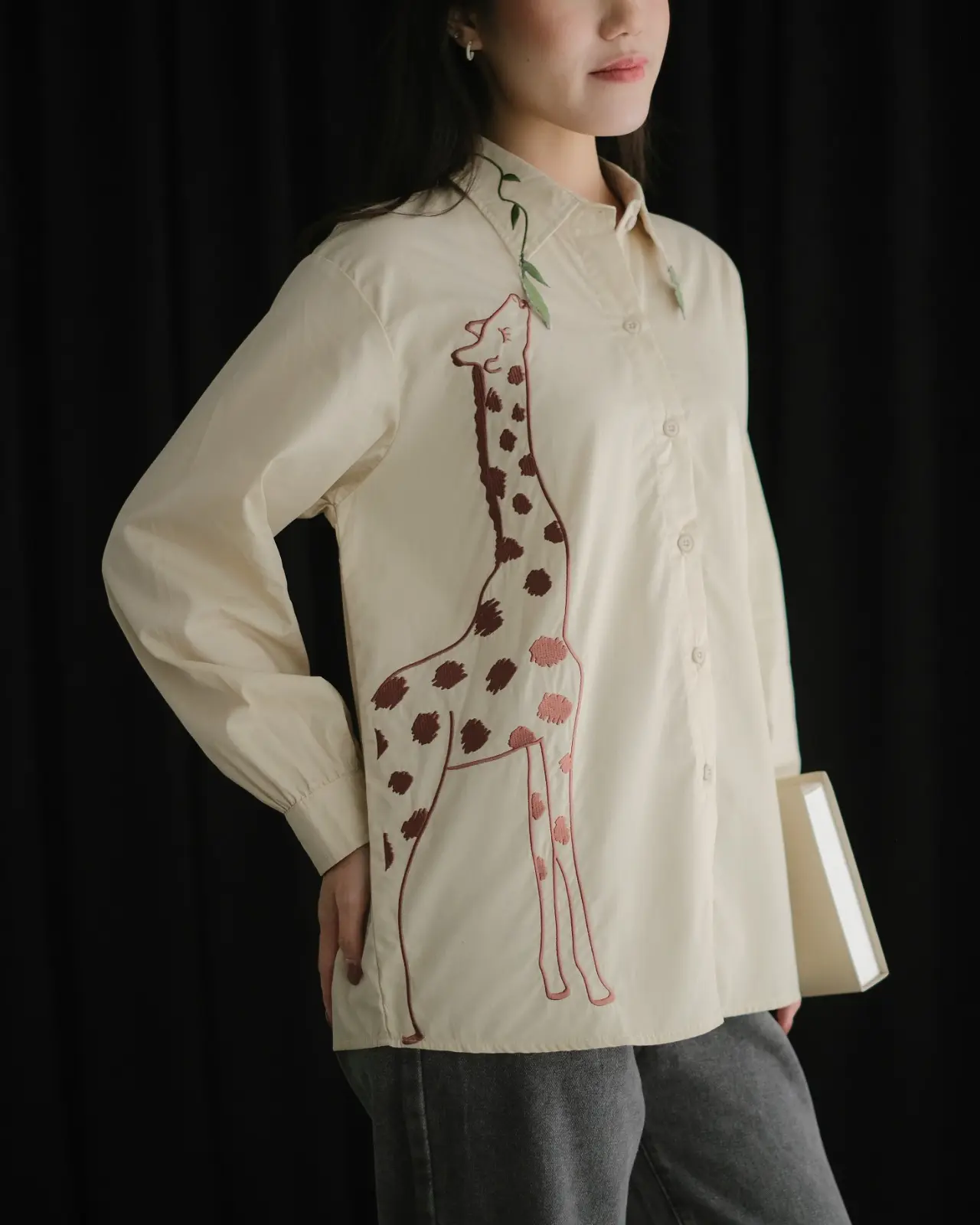 Girafa Shirt Cream - Image 2