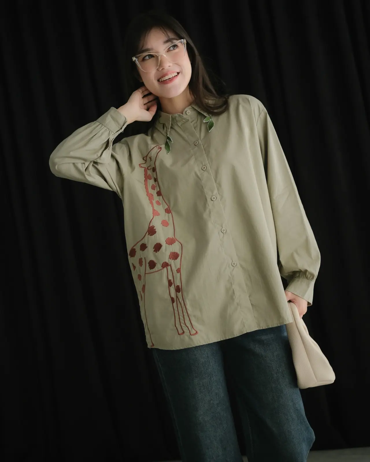 Girafa Shirt Sage