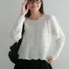 Jadine Blouse Kode 245C Broken White