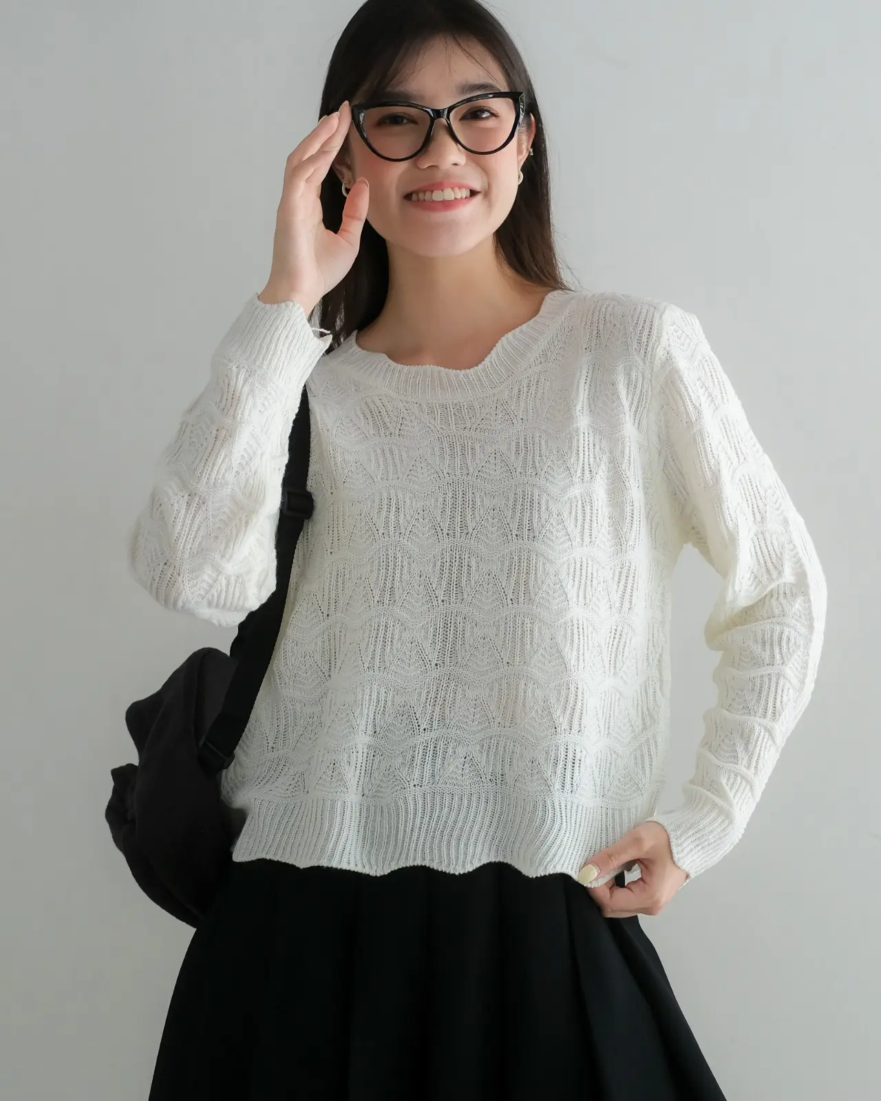 Jadine Blouse Kode 245C Broken White