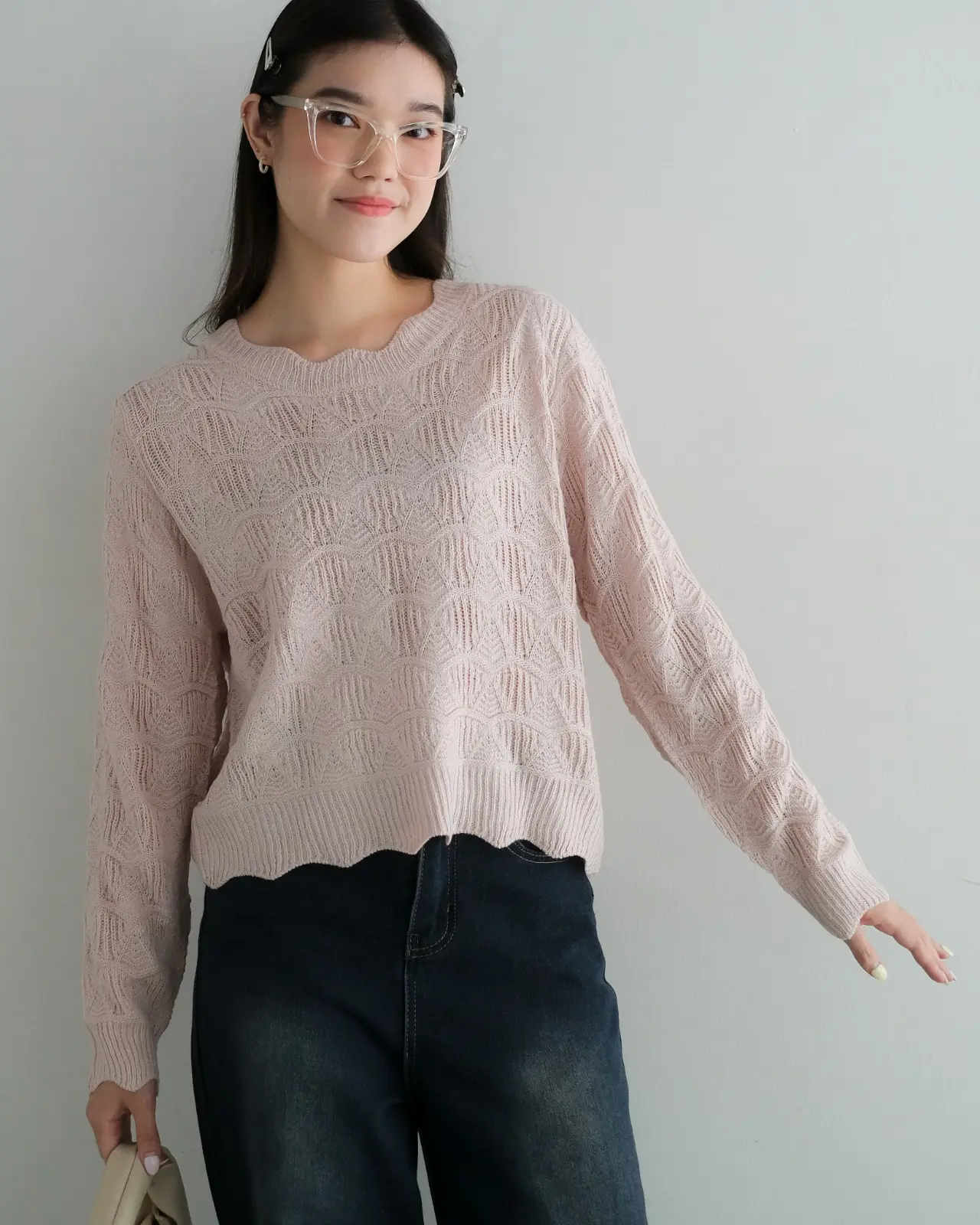 Jadine Blouse Kode 245C Pink - Image 2