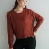 Jadine Blouse Kode 245C Teracotta