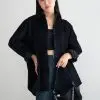 Jena Corduroy Shirt Black - Image 2