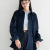 Jena Corduroy Shirt  Navy - Image 3