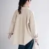 Judith Corduroy Shirt Beige - Image 4