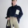 Judith Corduroy Shirt Navy - Image 3