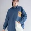 Judith Corduroy Shirt Blue Denim