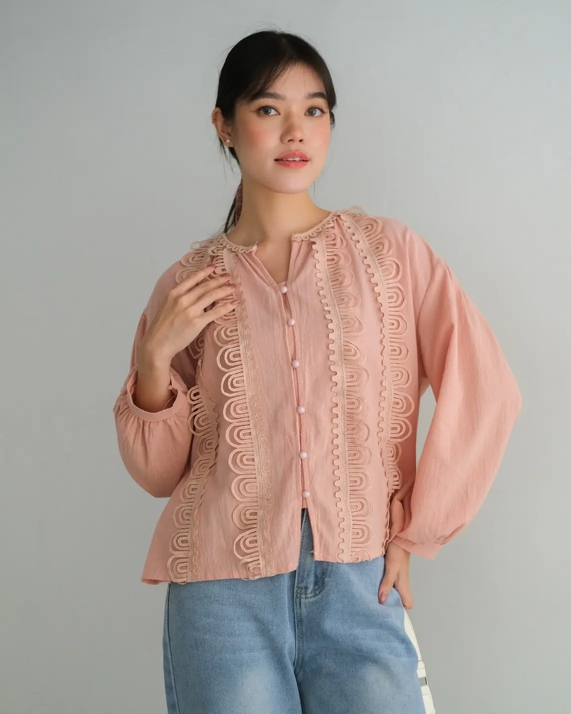 Karina Shirt Kode 276C/10809 Pink