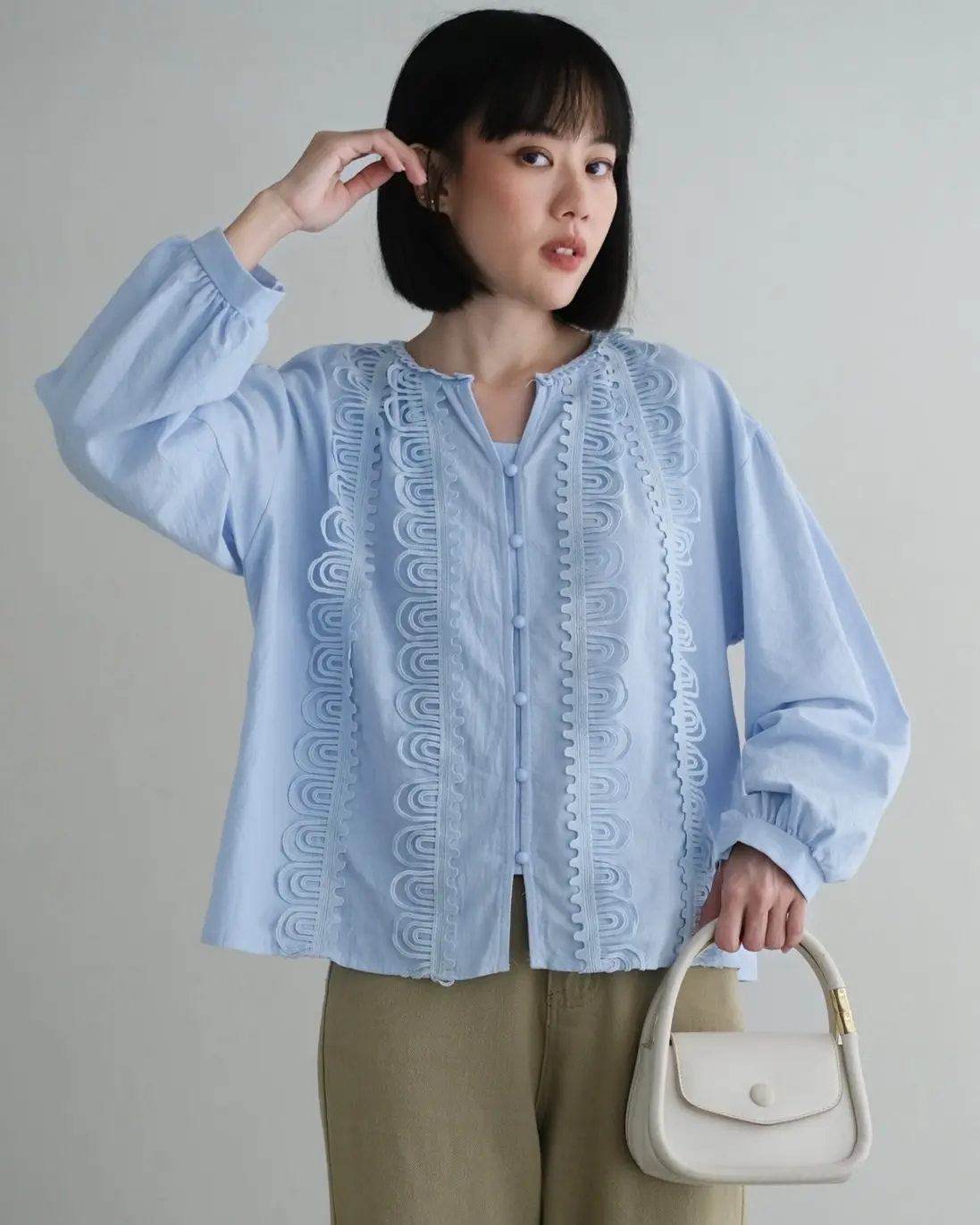 Karina Shirt Kode 276C/10809 Blue