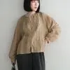 Karina Shirt Kode 276C/10809 Khaki - Image 2