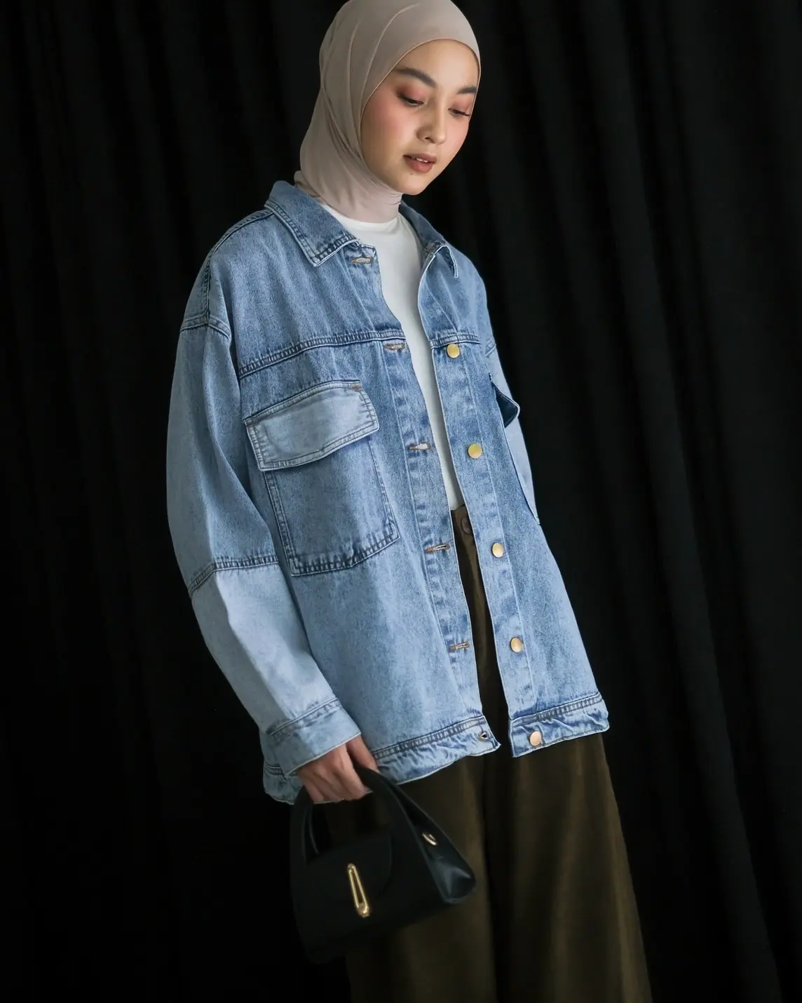 Kiera Denim Jacket Kode Pq1160 Light Blue - Image 3
