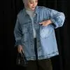 Kiera Denim Jacket Kode Pq1160 Light Blue - Image 2