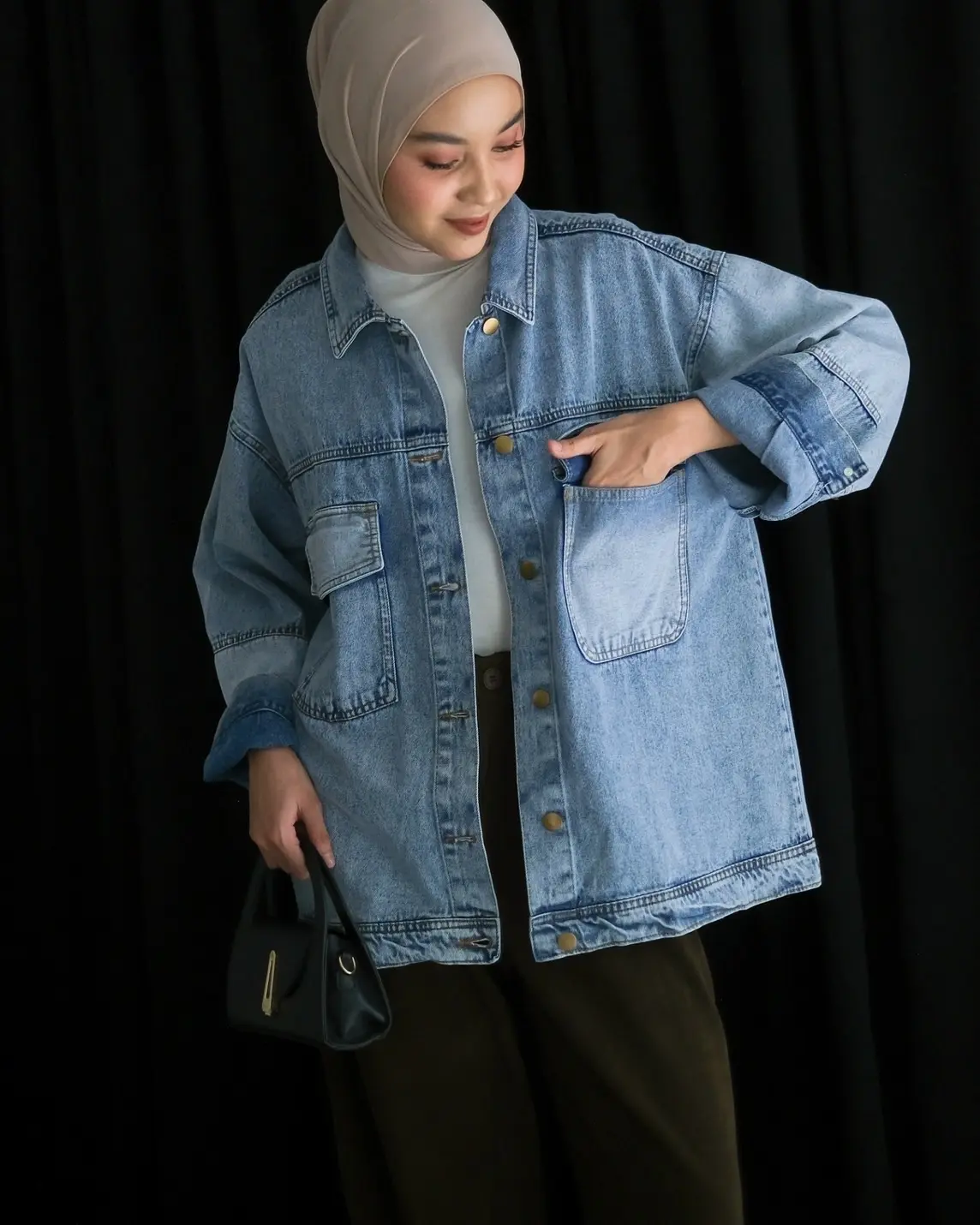 Kiera Denim Jacket Kode Pq1160 Light Blue - Image 2