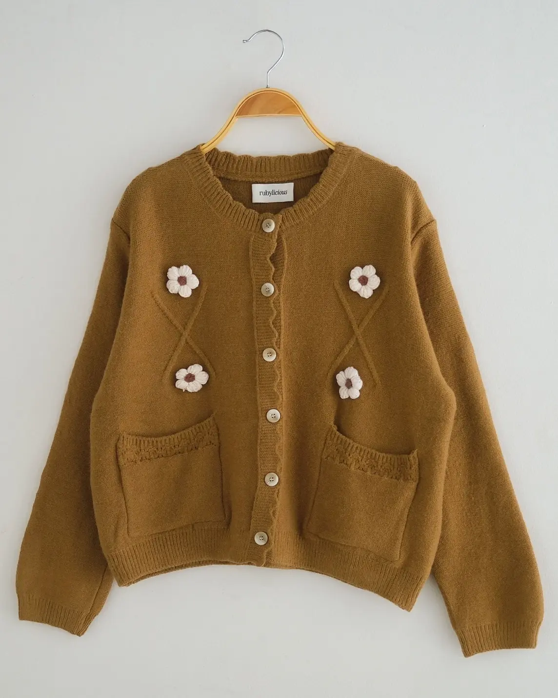 Lidya Cardi Kode 9067 Brown
