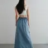 Louisa Denim Skirt Acid - Image 8