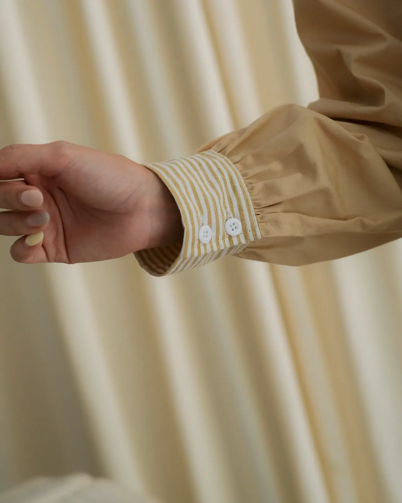 Marella Shirt Mustard - Image 4