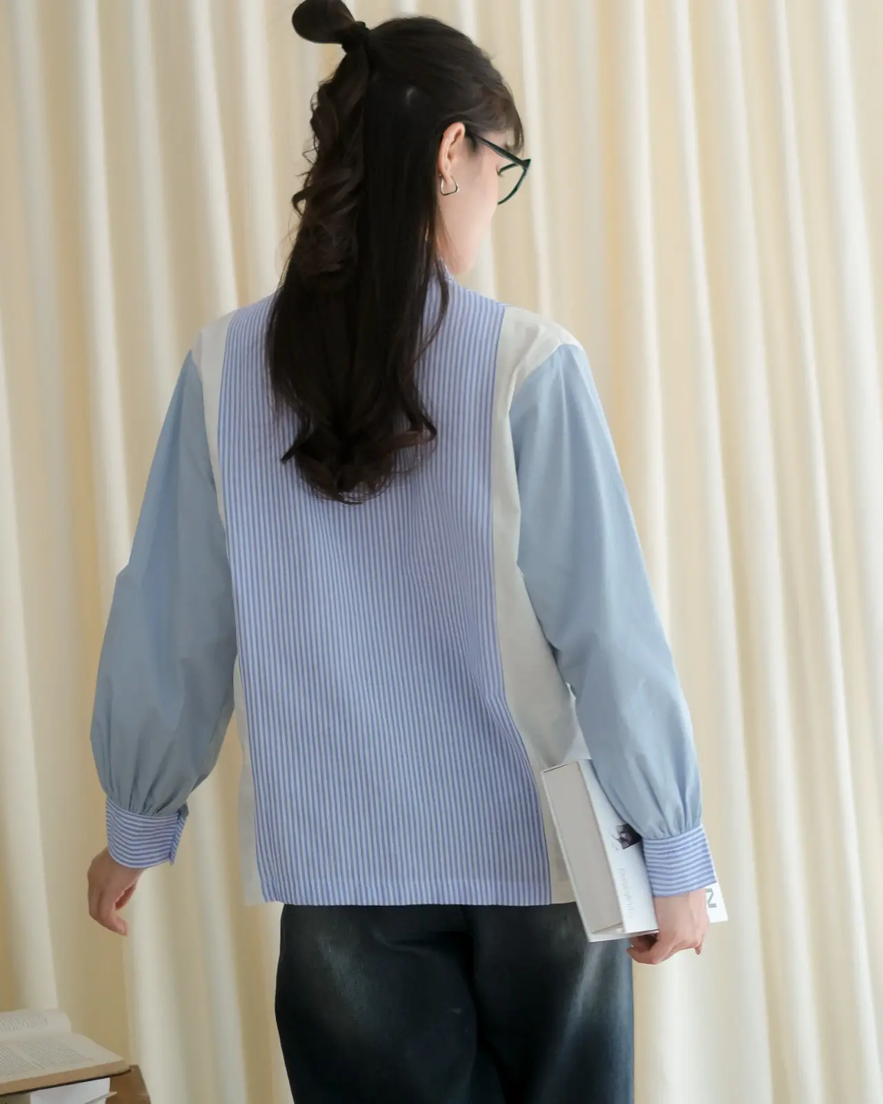 Marella Shirt Blue - Image 4
