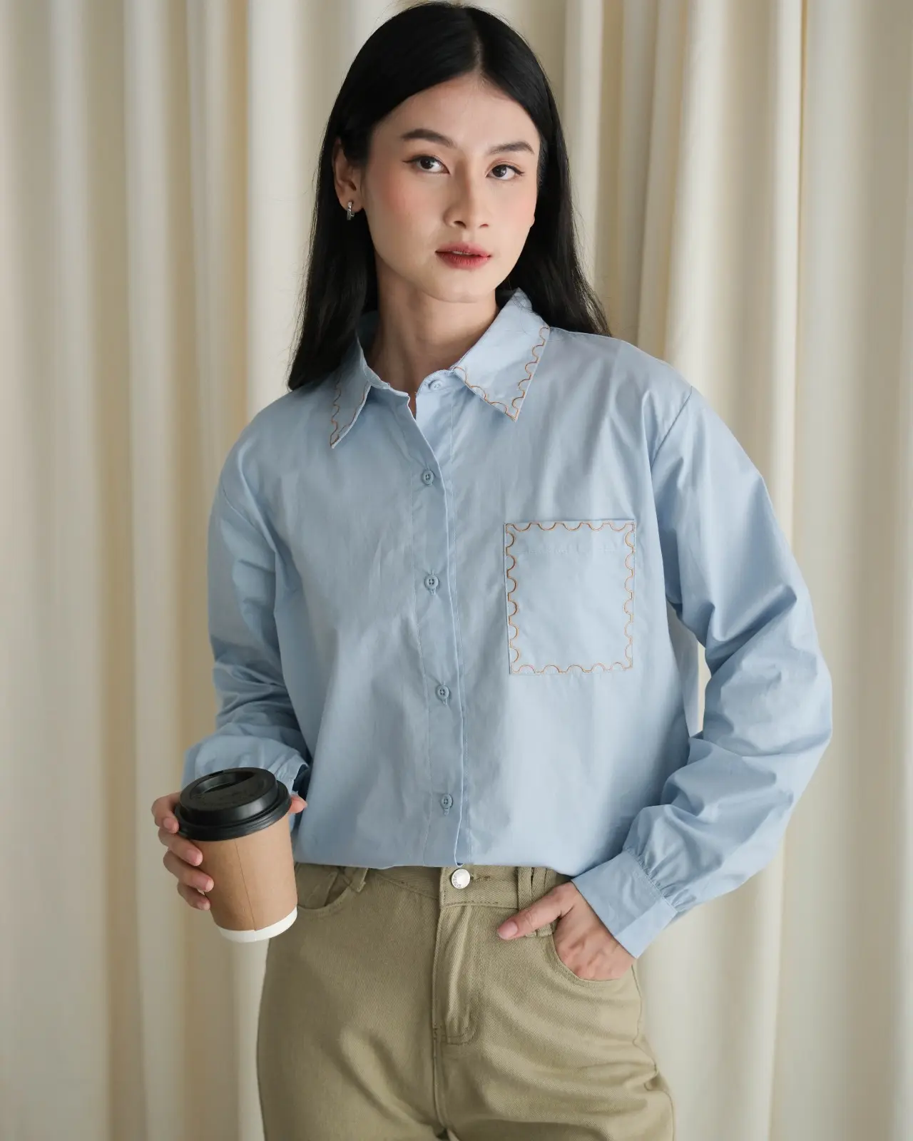 Marka Shirt Blue