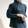 Meiza Denim Shirt Kode 92/505 Dark Blue - Image 2