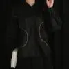 Monica Shirt Kode 1391 Black - Image 2