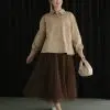 Monica Shirt Kode 1391 Khaki - Image 2