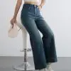 Qaleysa Denim Pants Kode 246C Medium Blue - Image 2