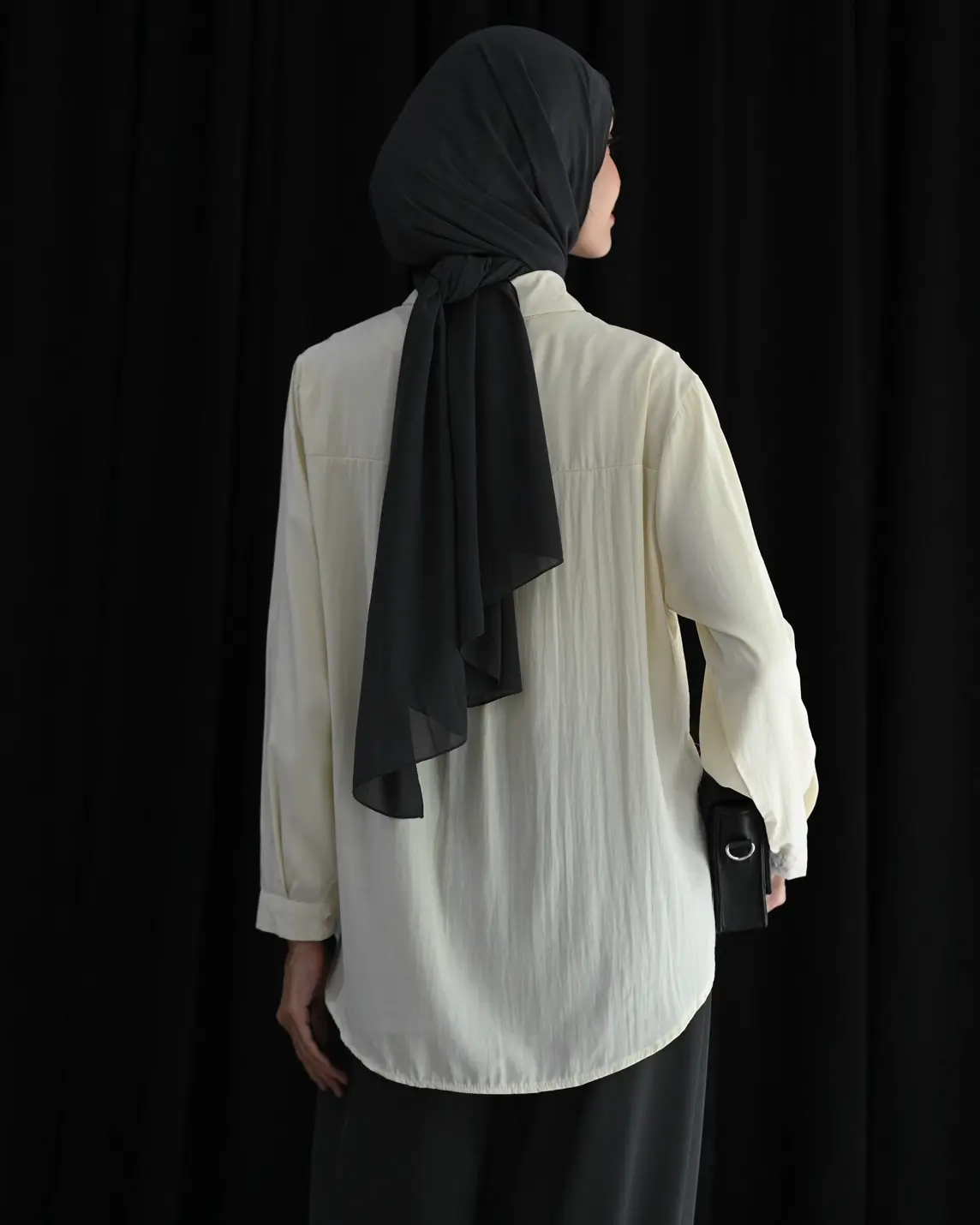 Qiyara Shirt Kode 280C Ivory - Image 3