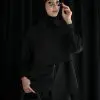 Qiyara Shirt Kode 280C Black - Image 2
