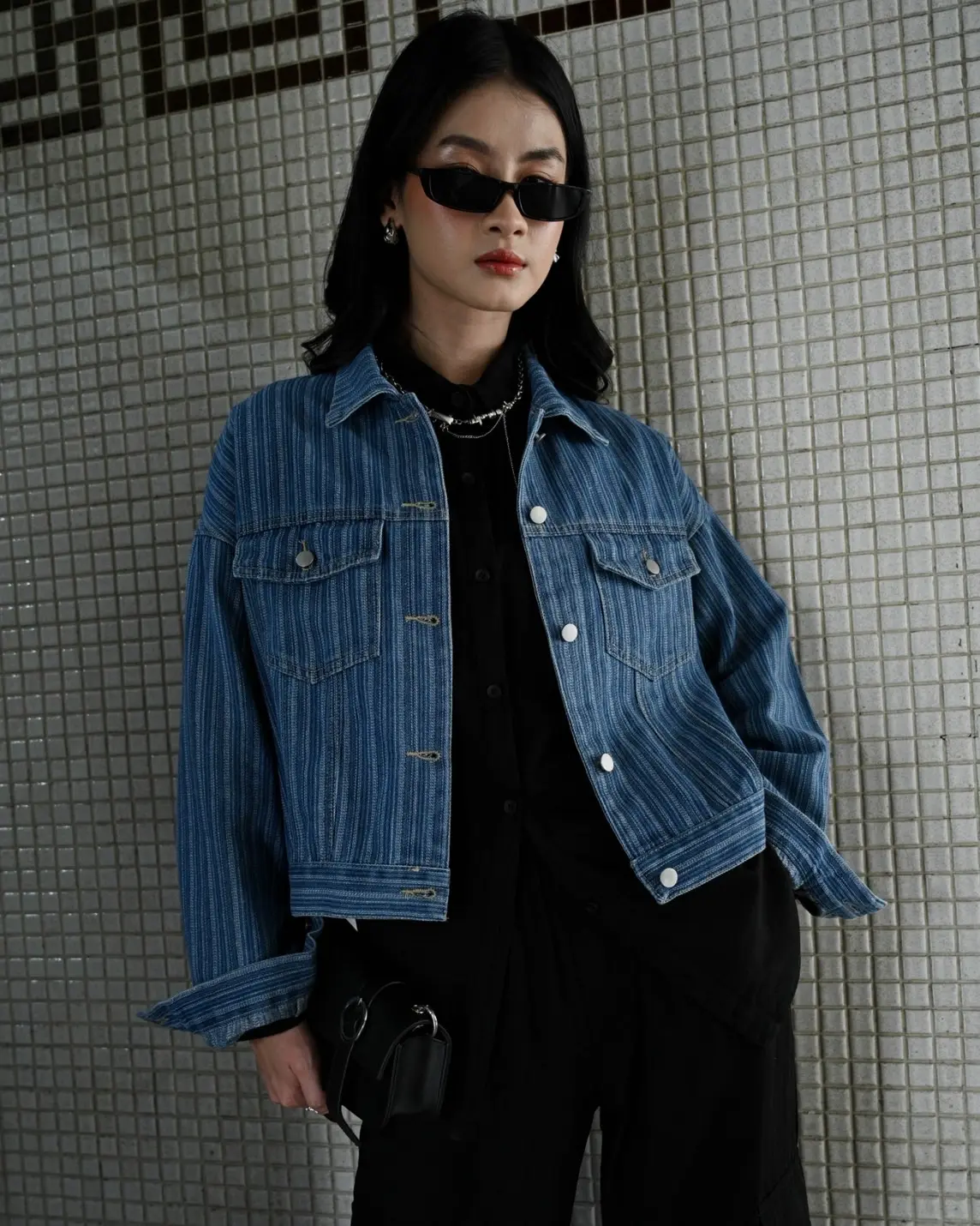 Quincy Denim Jacket Kode 289C/0629-3 Dark Blue