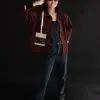 Sandy Shirt Burgundy - Image 3