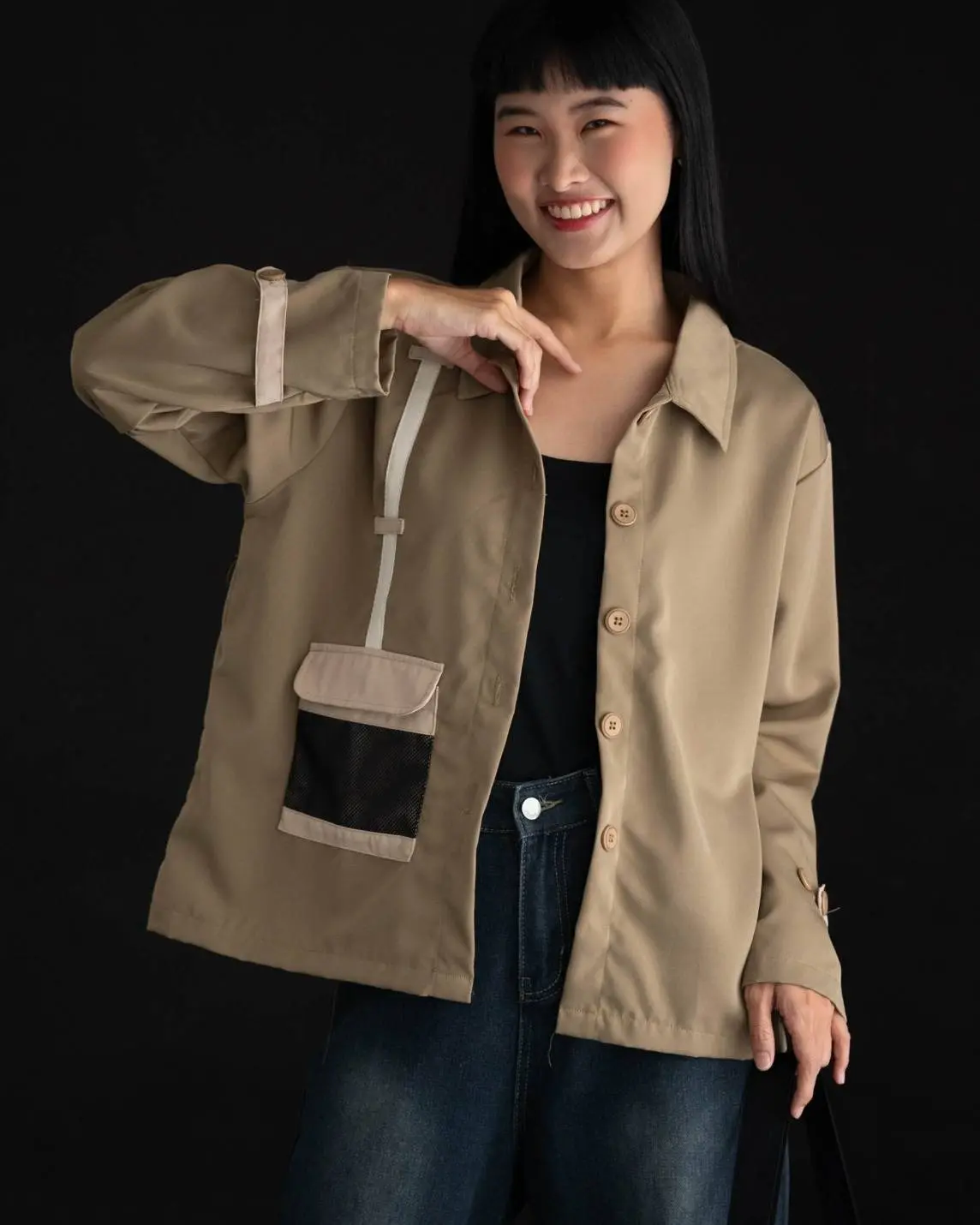 Sandy Shirt Khaki - Image 2