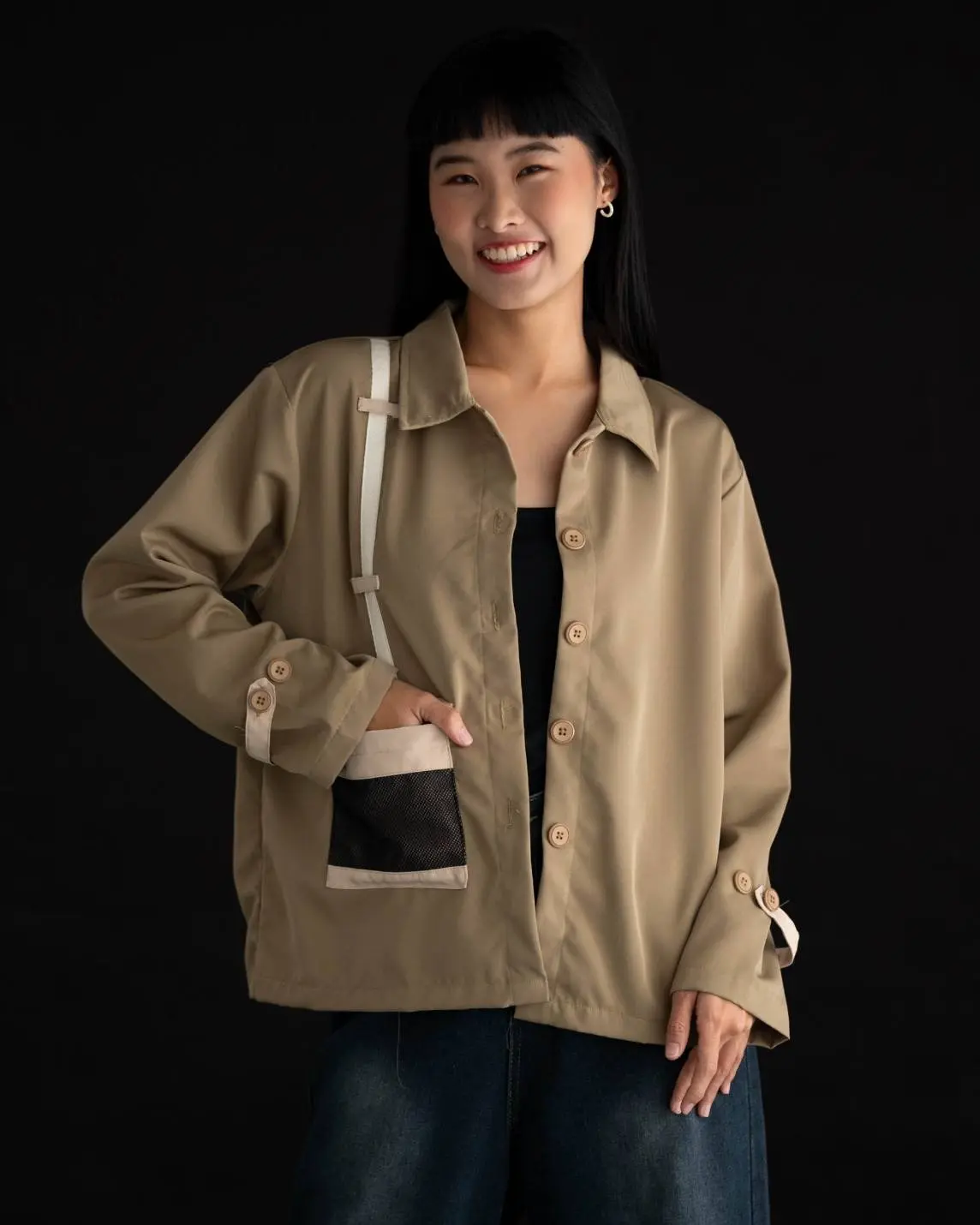 Sandy Shirt Khaki - Image 3