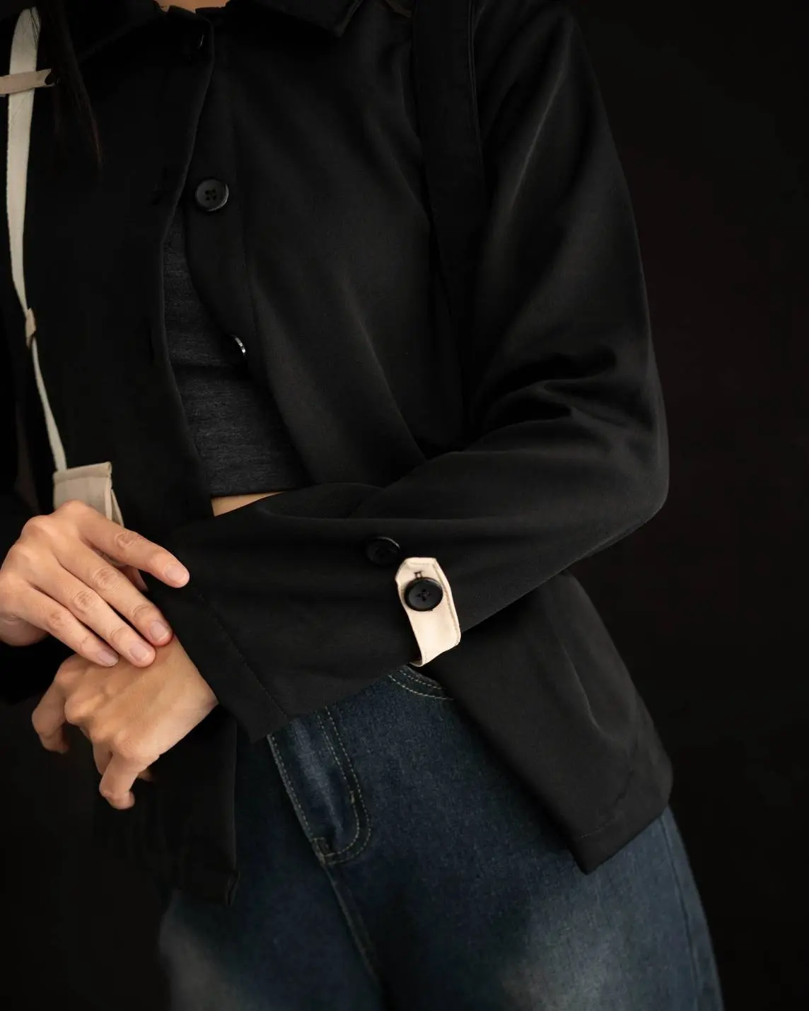 Sandy Shirt Black - Image 3