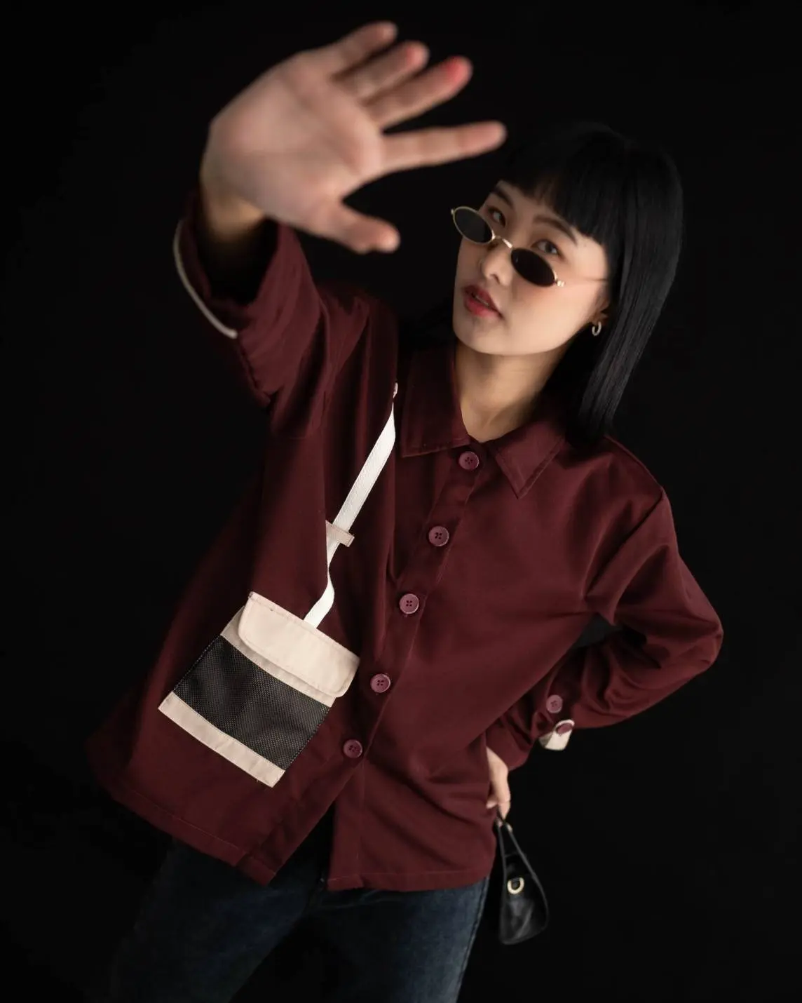 Sandy Shirt Burgundy