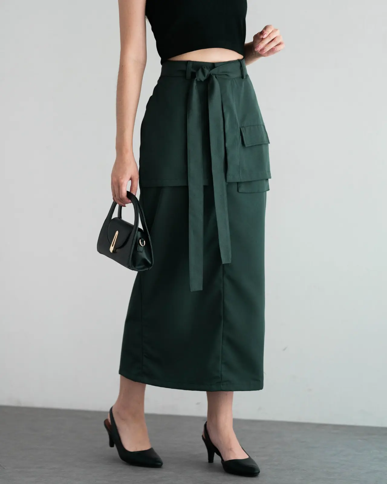 Sasya Skirt Glass Green