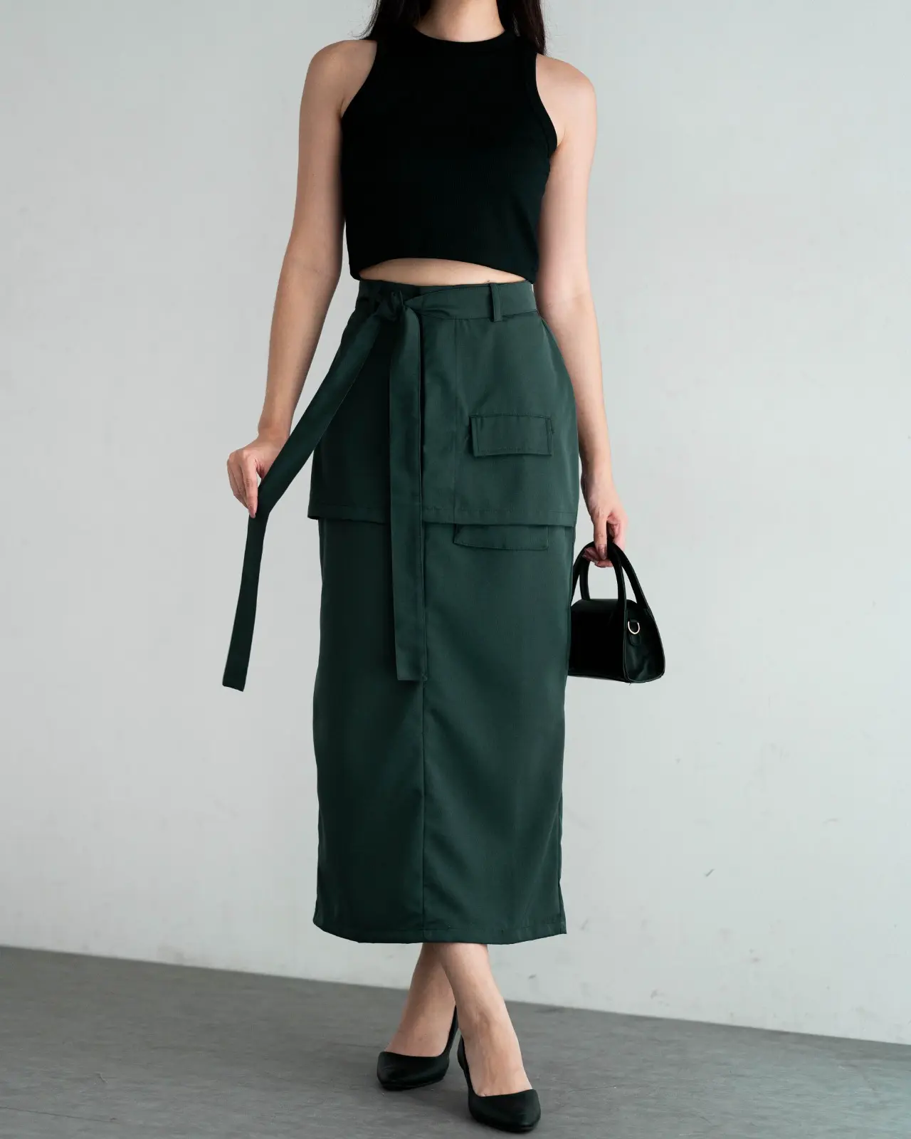 Sasya Skirt Glass Green - Image 2
