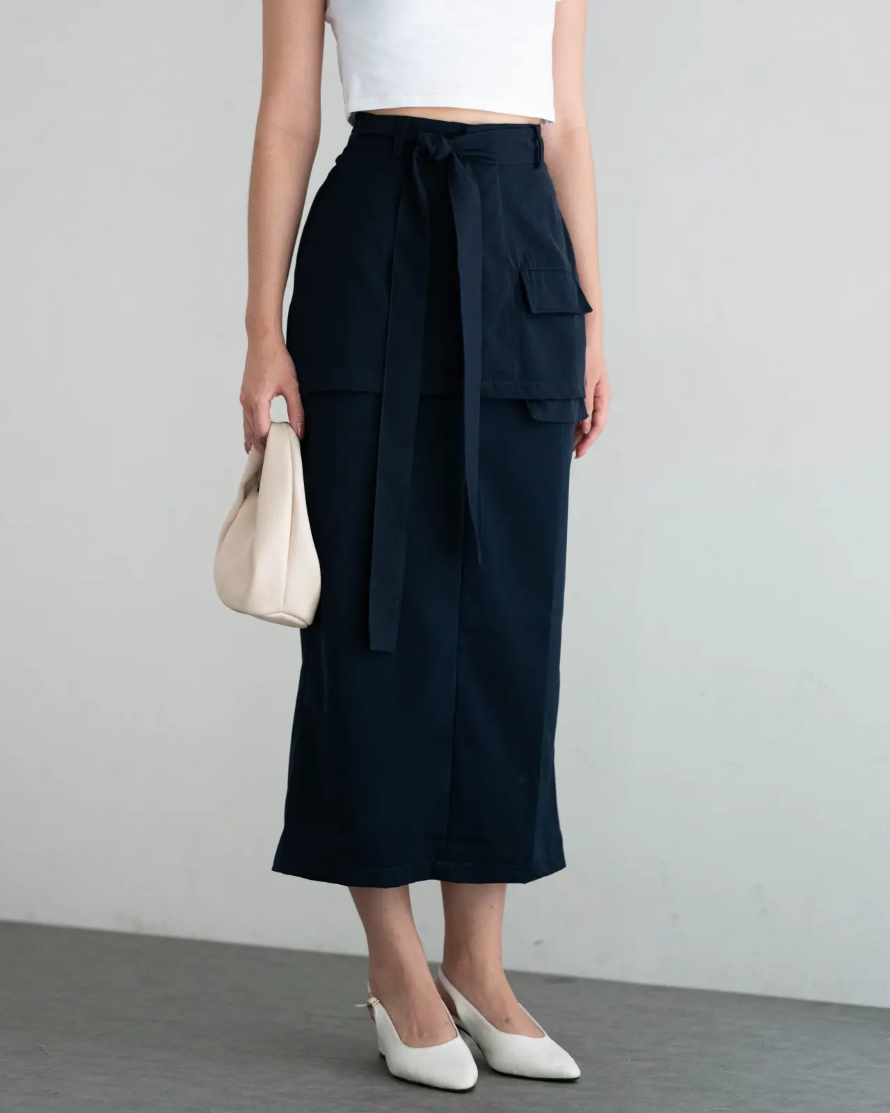 Sasya Skirt Blue Black - Image 2