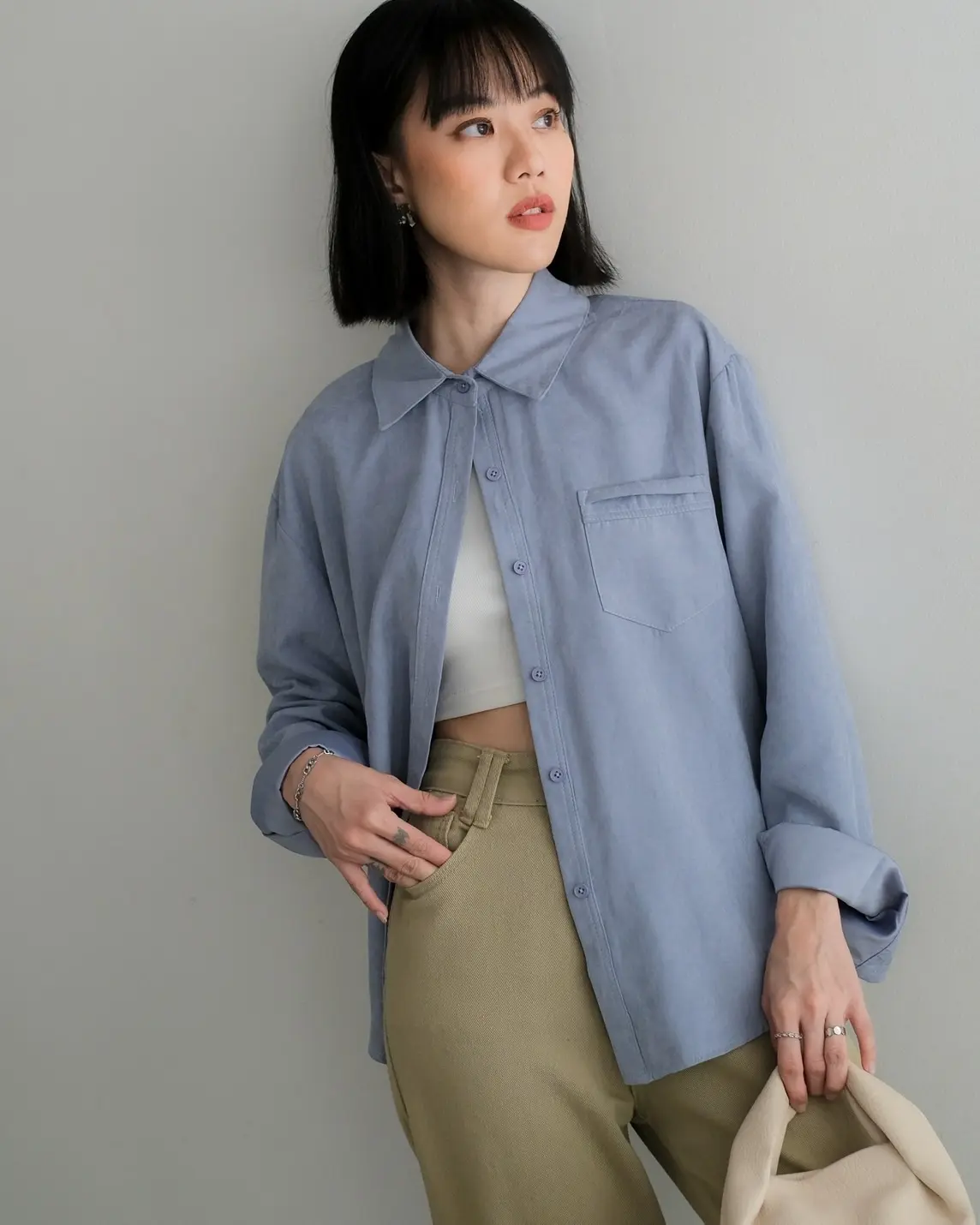Ufaira Shirt Kode 3162 Grey
