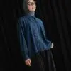 Vania Denim Shirt Dark Blue - Image 3