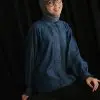 Vania Denim Shirt Dark Blue - Image 4
