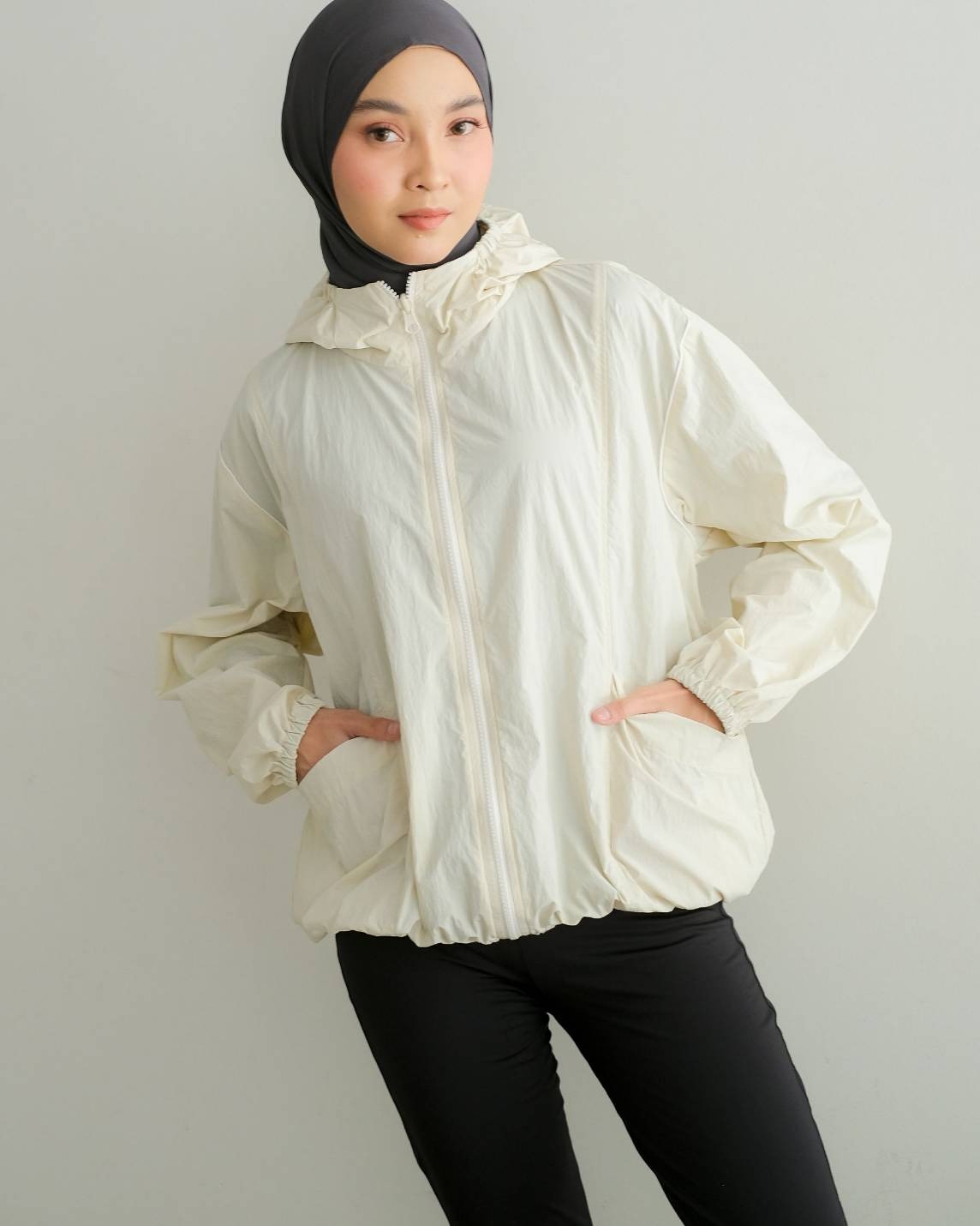 Alternative view of Zico Pocketable Jacket Beige