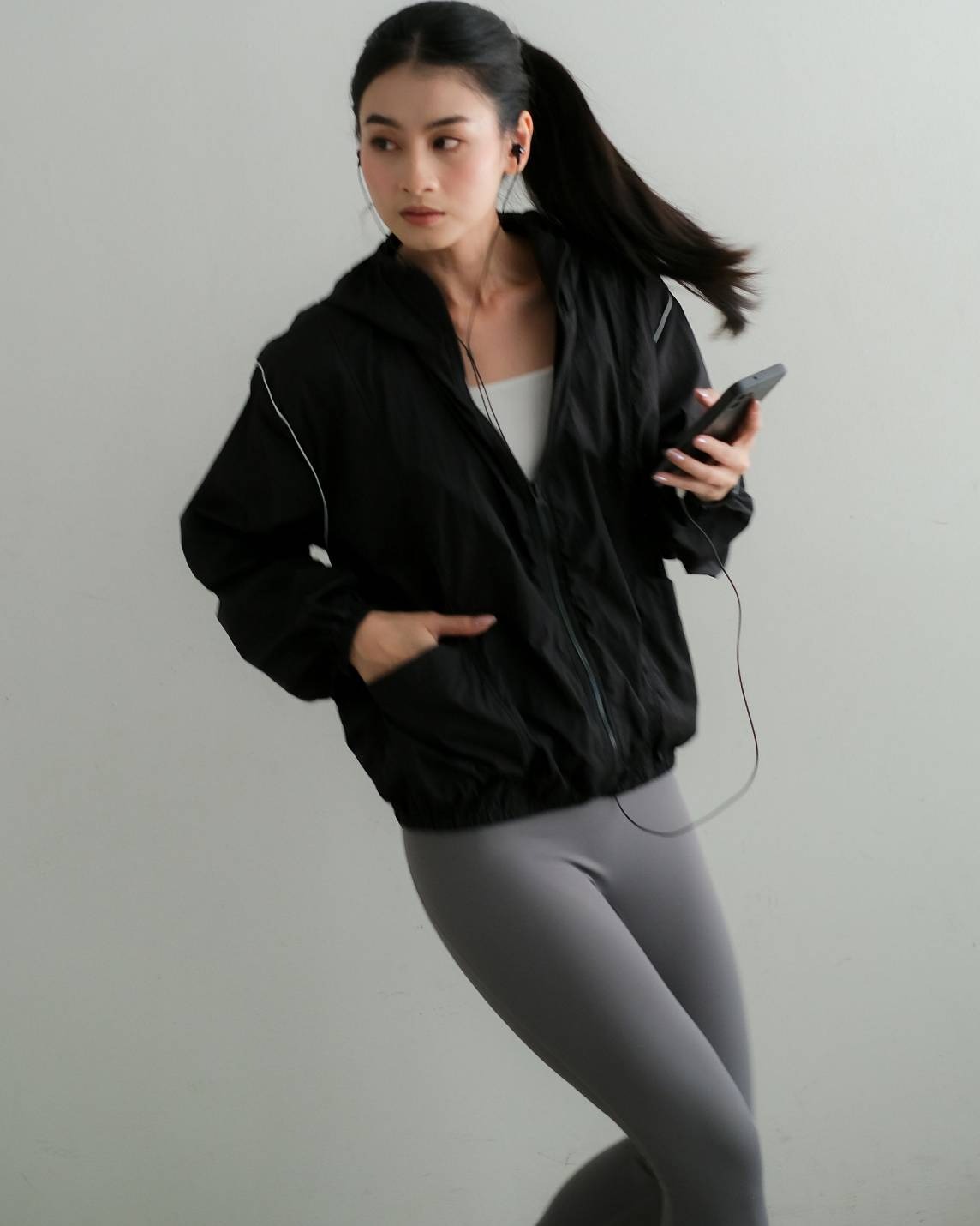 Alternative view of Zico Pocketable Jacket Black