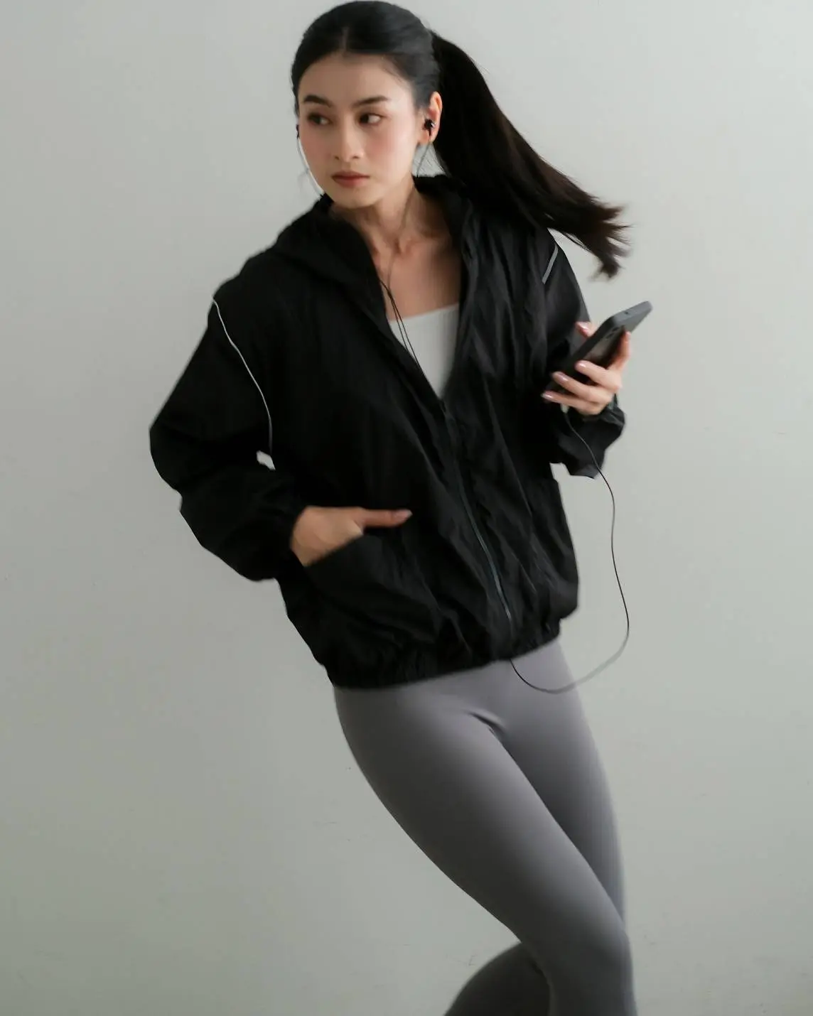 Alternative view of Zico Pocketable Jacket Black