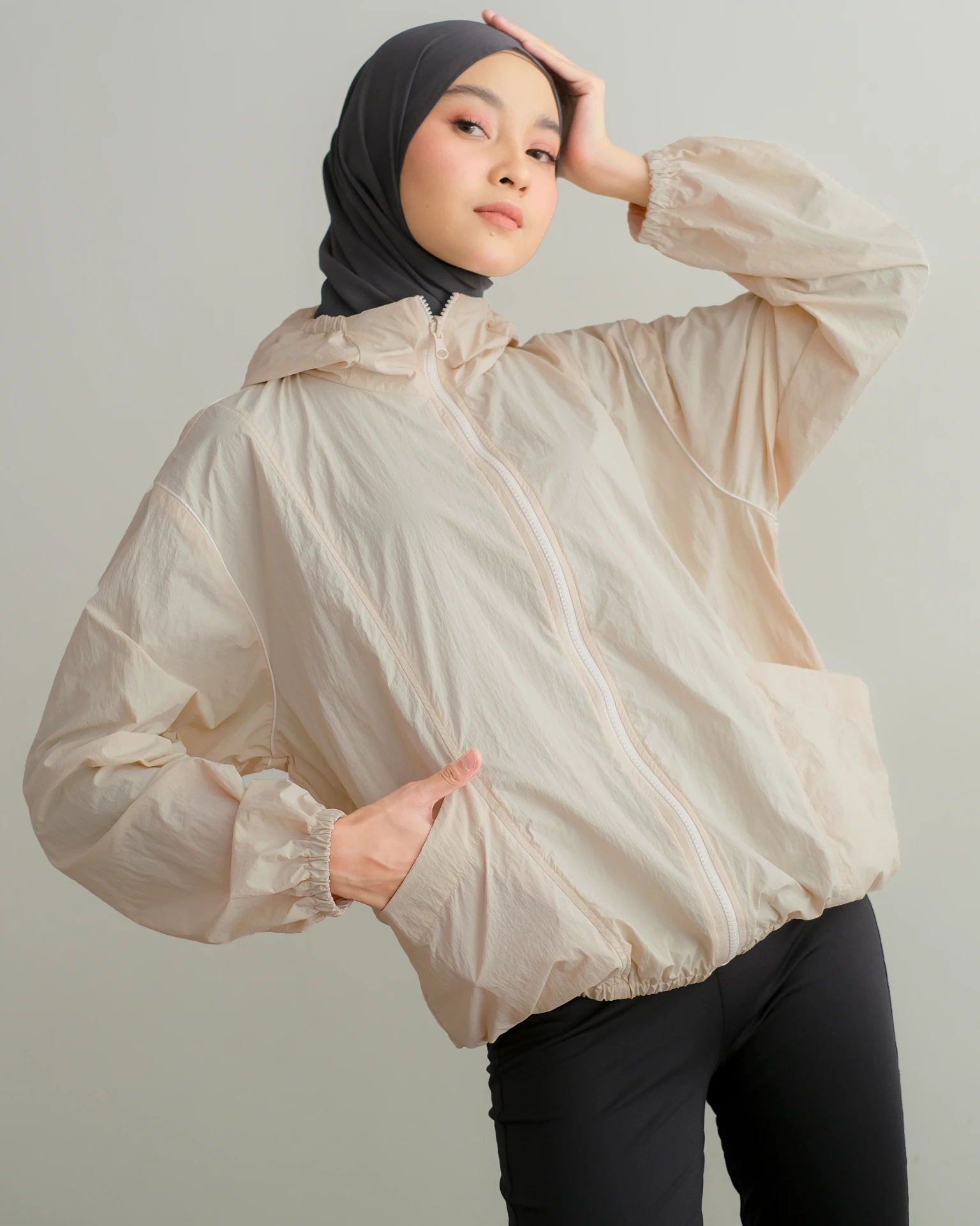 Zico Pocketable Jacket Beige
