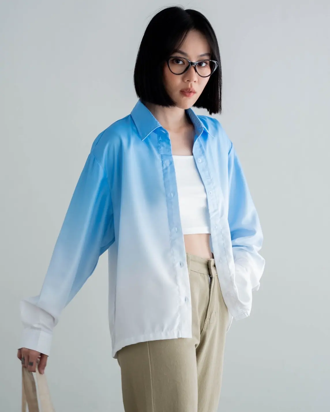 Gradient Shirt Blue