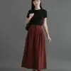 Uvelia Skirt Kode 6608 Teracotta - Image 3