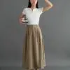 Uvelia Skirt Kode 6608 Khaki - Image 4