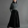 Uvelia Skirt Kode 6608 Black - Image 2