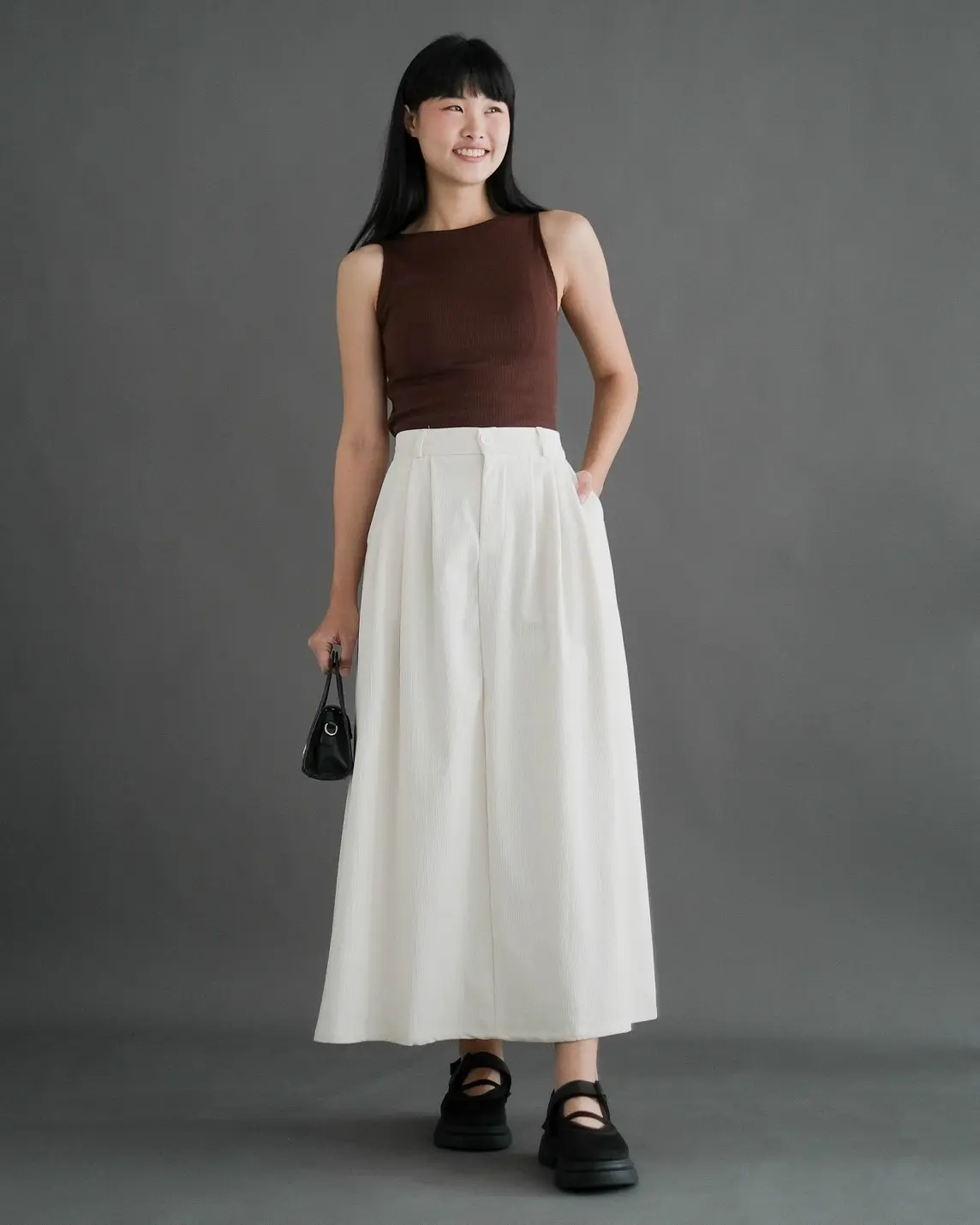 Uvelia Skirt Kode 6608 Beige - Image 3